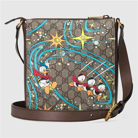 gucci bag with donald duck|Gucci Donald Duck messenger bag.